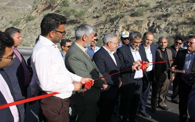 افتتاح باند دوم بزرگراه جیرفت-بم با حضور معاون وزیر راه و شهرسازی