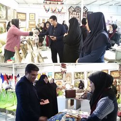 بازدید شهردار خرمشهر از نمایشگاه صنایع دستی