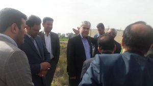 بازدید از فرسایش رودخانه کارون در محدوده روستای دراویزه شهرستان باوی