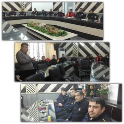 برگزاری دوره آموزشی فرماندهی حریق ویژه آتش نشانان شهرداری خرمشهر