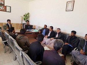 دیدار  مدیر امور منابع آب رودبار جنوب با بهره برداران این شهرستان