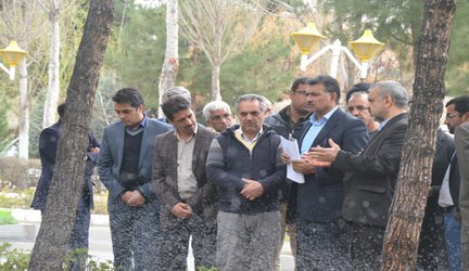 عملیات ۷ طرح صرفه جویی در مصرف آب و انرژی به مناسبت هفته منابع طبیعی