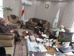 دیدار کمالی پور نماینده مردم جیرفت و عنبرآباد در مجلس شورای اسلامی با مهندس علیزاده