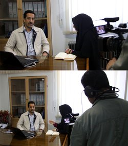 مصاحبه مدیر دفتر رودخانه ها و سواحل شرکت آب منطقه ای زنجان با صداو سیمای مرکز استان