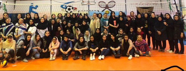 فینال مسابقات والیبال بانوان جام رمضان برگزار شد