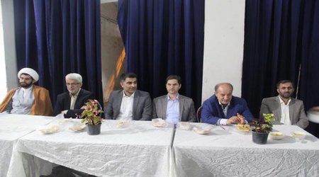 حضور رییس و اعضای شورای اسلامی شهر رشت در مراسم افطاری برای کودکان بی سرپرست به همت سازمان فرهنگی اجتماعی ورزشی شهرداری رشت