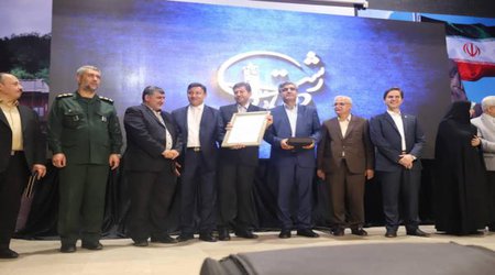 حضور جمعی از مسئولین کشوری، استانی، شهری، اعضای شورای اسلامی شهر رشت در مراسم معارفه دکتر ناصر حاج محمدی، شهردار رشت