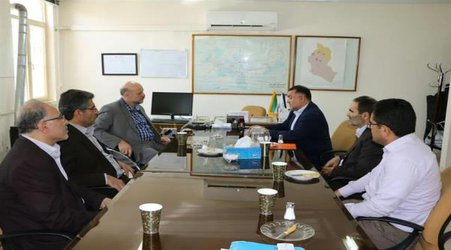 نشستی با حضور ریاست دادگستری شهرستان ورامین برگزار شد