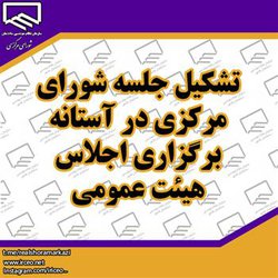 تشکیل جلسه شورای مرکزی در آستانه برگزاری اجلاس هیئت عمومی