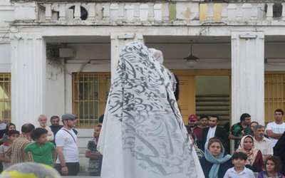 اجرای تئاتر خیابانی«منم آرش» در چهاردهمین هفته از فصل دوم پروژه تئاتر خیابانی دائم در سال ۹۸