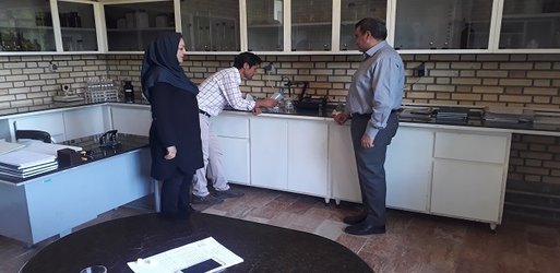 بازدید مدیر کنترل کیفی از آزمایشگاه آب امور آبفای شهری ماکو