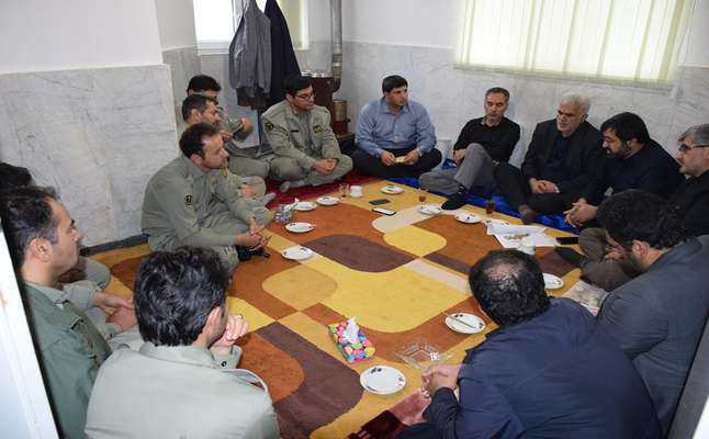 نشست صمیمی استاندار اردبیل اق داغ با محیط بانان سوسهاب