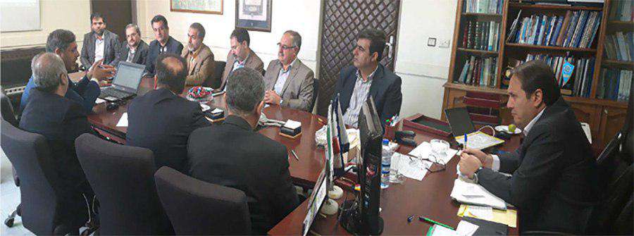 نشست فوق العاده ستاد فرماندهی و پشتیبانی سیلاب در شرکت آب...