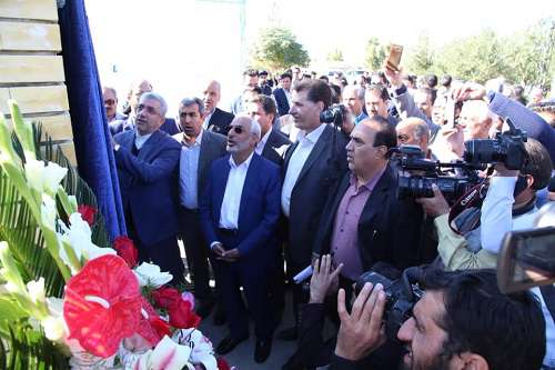 فاز دوم تصفیه فاضلاب شهر کرمان با حضور وزیر نیرو افتتاح شد