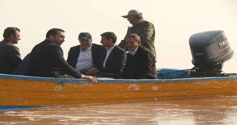 معاون اول رئیس جمهور از تونل انتقال آب کانی سیب بازدید کرد