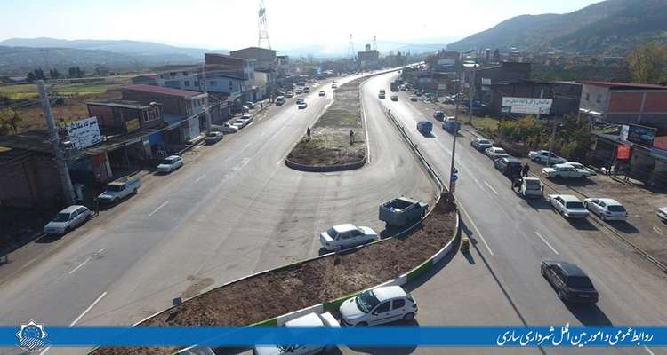 ساماندهی بلوار کشاورز حرکتی ماندگار در ورودی جنوبی شهر ساری / سرعت بیشتر قطار توسعه شهری در بلوار کشاورز