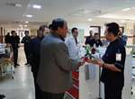 دیدار و تبریک شهردار ارومیه با پرستاران شاغل در بیمارستان امید
