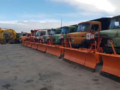 آماده‌باش کامل ستاد برف‌روبی شهرداری قزوین برای مقابله با برف و یخبندان