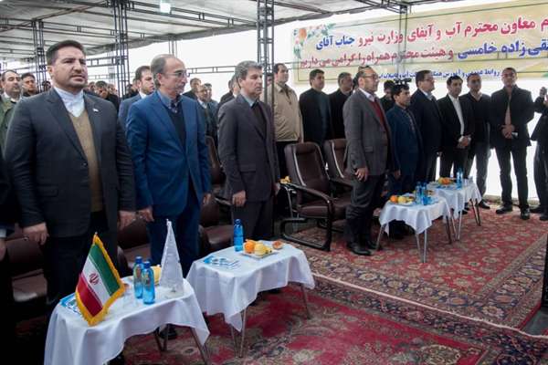 در ششمین روز از دهه مبارک فجر تصفیه خانه مدرن آب شهید سپهبد حاج قاسم سلیمانی شهرستان سلماس افتتاح شد