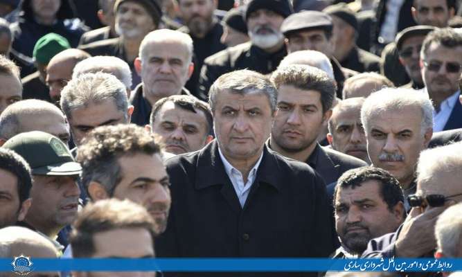 تشییع پیکر مطهر حضرت آیت الله طبرسی