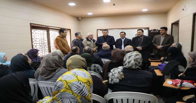 بازدید استاندار مازندران و شهردار ساری از خانه جهاندیدگان