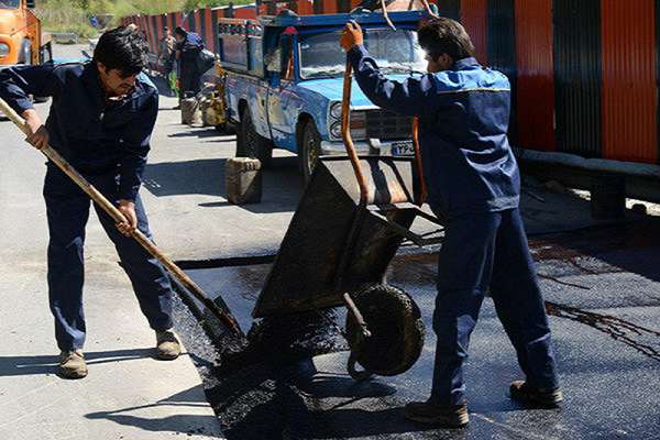 890 متر مربع از معابر ناحیه شهری شهید بابایی قزوین ترمیم و بهسازی شد