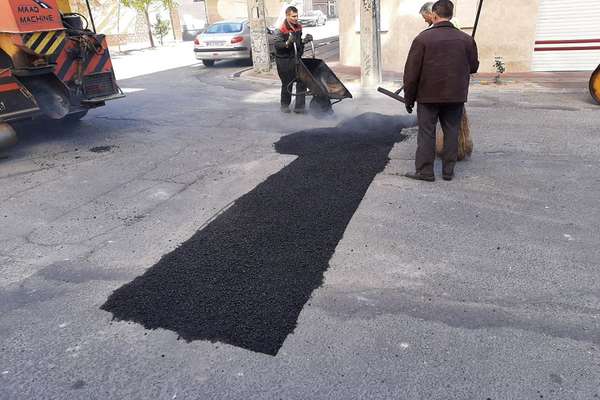 110 مترمربع از معابر ناحیه شهری آزادگان ترمیم و بهسازی شد