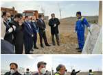 بازدید استاندار، شهردار و فرماندار ارومیه از محل دفن زباله در نازلو