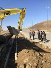 پروژه تقویت فشار آب شمال شرق سنندج در حال اجراست