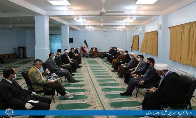 جلسه قرارگاه جهادی مبارزه با انتشار ویروس کرونا با حضور نماینده معزز ولی فقیه در مازندران