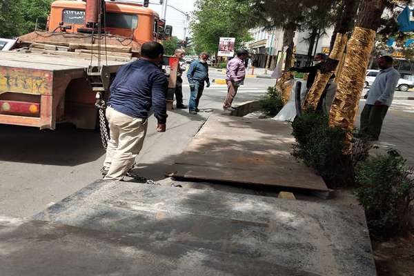 اجرای عملیات‌های عمرانی در محله‌های مختلف منطقه 2 قزوین