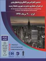 ششمین کنفرانس بین المللی پژوهشهای نوین در عمران، معماری، مدیریت شهری و محیط زیست