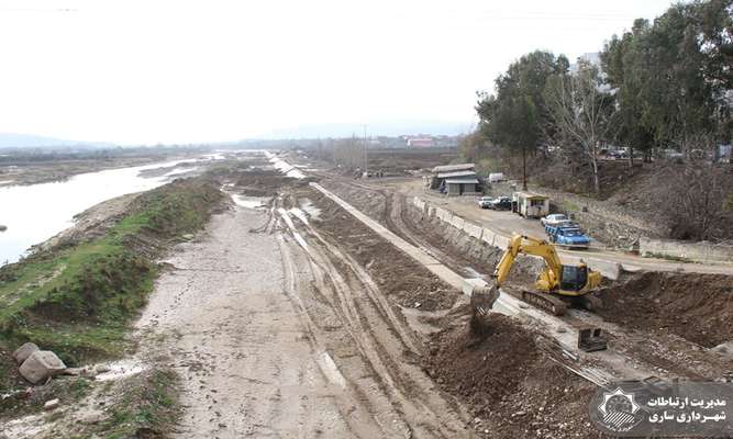 باز زنده سازی فضای شهری حاشیه رودخانه تجن