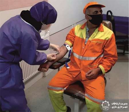 کارگران خدمات شهری شهرداری ساری تحت معاینات تخصصی قرار گرفتند