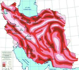 نخستین نقشه خطرات لرزه ای کشور تهیه می شود