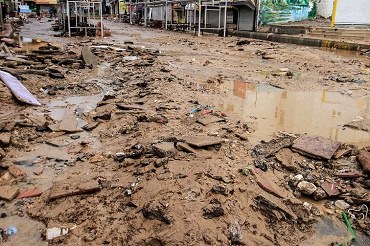 وارد شدن خسارت ۵ میلیارد ریالی به زیرساخت‌های شهری رودان