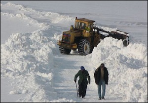 انسداد حدود ۸۰۰ راه روستایی بر اثر بارش‌های اخیر