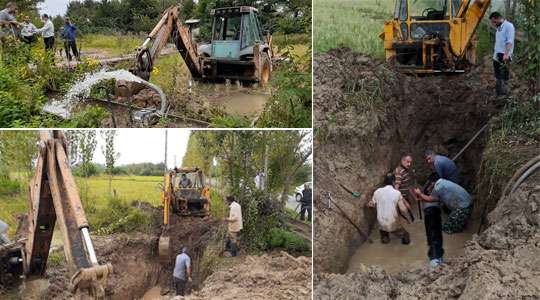 16 روستای فومن با 7000 اشتراک از فشار آب متعارف برخوردار شدند