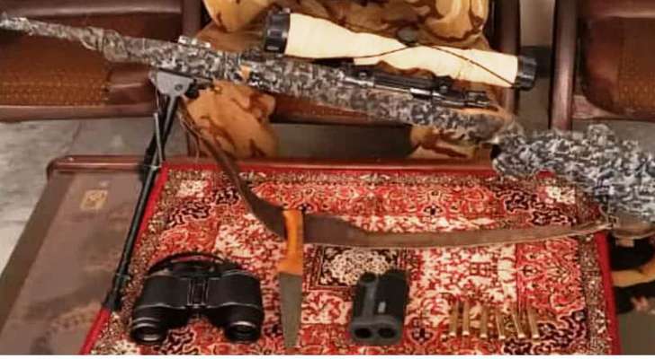 دستگیری متخلف شکار و صید قبل از اقدام به شکار در ارتفاعات منطقه حفاظت شده قمصر و برزک شهرستان کاشان