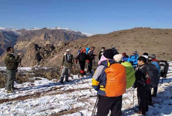 آموزش زیست محیطی برای گروههای کوهنوردی در منطقه حفاظت شده آق داغ