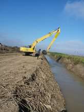 29 کیلومتر از حریم شبکه آبیاری و زهکشی مغان در اردبیل رفع‌تصرف شد