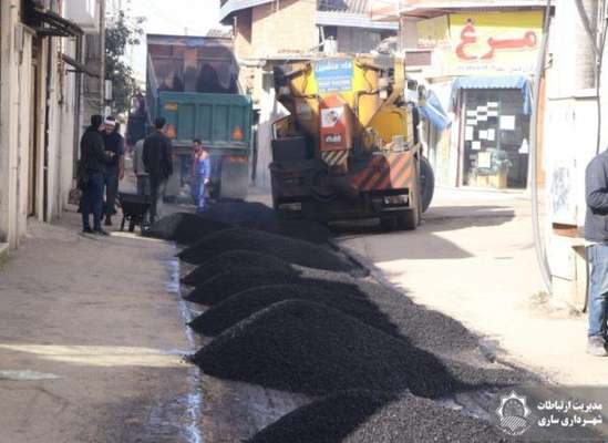 آسفالت و بهسازی کوچه شهید تقوی در بلوار کشاورزاجرا شد