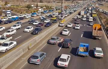 افزایش ۶.۳ درصدی تردد جاده ای در ۲۴ ساعت گذشته
