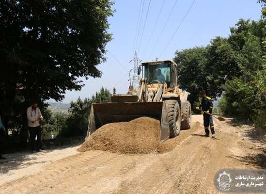 آغاز عملیات زیرسازی ورودی پارک جنگلی سکوتپه