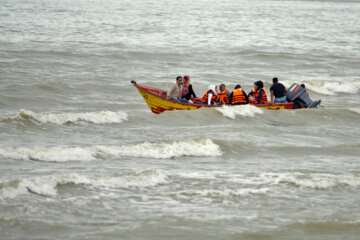 سازمان هواشناسی «هشدار دریایی سطح زرد» صادر کرد