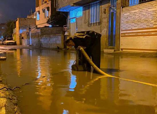 اقدام به‌موقع شهرداری ساری در پیشگیری و رفع آب‌گرفتگی معابر