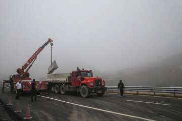 آزادراه تهران- شمال تا ۲ روز دیگر بازگشایی می‌شود