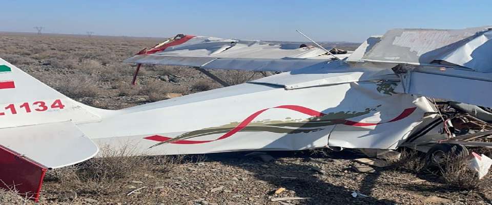جزئیات سقوط هواپیمای فوق سبک در کاشمر