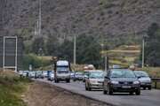 کاهش ۸.۳ درصدی تردد در محورهای برون شهری