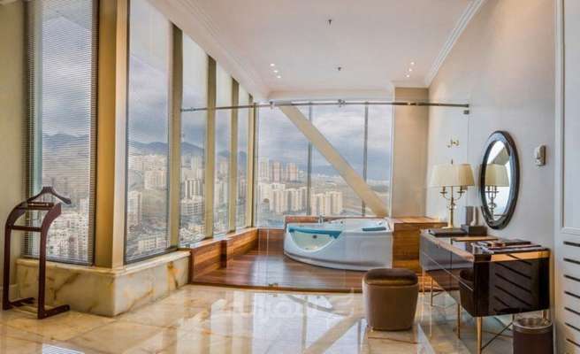  جکوزی استفاده شده در سوئیت اختصاصی رونالدو + تصاویر